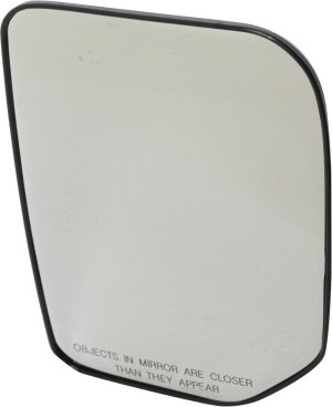 Mirror Glass for Toyota FJ Cruiser 2007-2014, Right (Passenger) Side, Non-Heated, with Backing Plate, Replacement