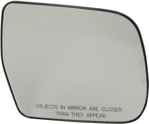 Heated Mirror Glass for 2001-2007 Toyota Highlander, Right (Passenger) Side with Backing Plate, Replacement