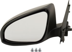 Manual Adjust Mirror for Toyota Yaris 2014-2014, Left (Driver), Manual Folding, Non-Heated, Paintable, for France Built Vehicle, Replacement