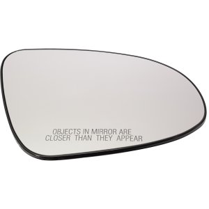 Heated Mirror Glass with Backing Plate for Toyota Prius C 2012-2019, Right (Passenger) Side, Replacement