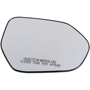 Mirror Glass Right (Passenger) for Toyota Camry 2018-2022, Heated, Without Backing Plate, Without Blind Spot Detection, for Non-Hybrid, North America Built Vehicle and Hybrid Model, Replacement