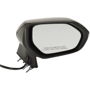 Power Mirror for Toyota Corolla 2019-2023, Right (Passenger), Manual Folding, Heated, Paintable, with Signal Light, without Blind Spot Detection, Replacement