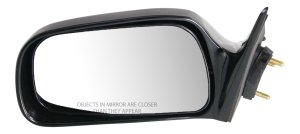 Power Mirror for Toyota Camry 1997-2001, Left (Driver), Non-Folding, Non-Heated, Paintable, for USA Built Vehicle, CE/LE Models, Replacement