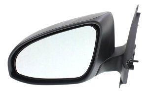 Manual Adjust Mirror for Toyota Yaris Hatchback 2012-2014, Left (Driver), Manual Folding, Non-Heated, Paintable, Japan Built Vehicle, Replacement