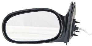 Power Mirror for Toyota Corolla LE Model/Prizm 1998-2002, Left (Driver), Non-Folding, Non-Heated, Paintable, without Auto Dimming, Blind Spot Detection, Memory and Signal Light, Replacement