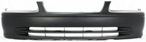 Front Bumper Cover for Toyota Camry 2000-2001, Primed (Ready to Paint), Replacement
