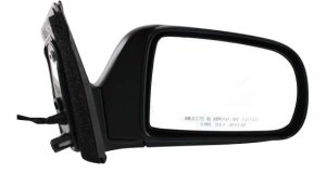 Power Mirror for Toyota Sienna 1998-2003 LE Models, Right (Passenger) Side, Manual Folding, Non-Heated, Paintable, Replacement