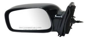 Power Mirror for Toyota Corolla 2003-2008, Left (Driver), Non-Folding, Non-Heated, Paintable, w/o Auto Dimming, Blind Spot Detection, Memory & Signal Light, Replacement