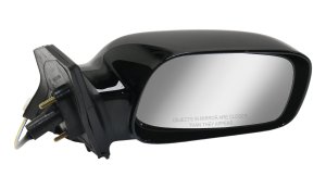 Right (Passenger) Power Mirror for Toyota Corolla 2003-2008, Non-Folding, Non-Heated, Paintable, without Auto Dimming, Blind Spot Detection, Memory, and Signal Light, Replacement