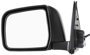 Power Mirror for Toyota 4Runner 1997-1998, Left (Driver), Manual Folding, Non-Heated, Paintable, without Auto-Dimming, Blind Spot Detection, Memory, and Signal Light, Replacement