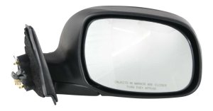 Power Mirror for 2000-2006 Toyota Tundra, Right (Passenger) Side, Manual Folding, Non-Heated, Paintable, Non-Towing, Replacement