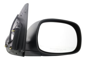 Power Mirror for Toyota Sequoia 2001-2007 / Tundra 2004-2006, Right (Passenger) Side, Non-Towing, Manual Folding, Non-Heated, Paintable, SR5 Model, Replacement