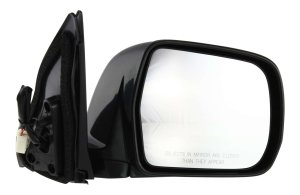 Power Mirror for Toyota Highlander 2001-2007, Right (Passenger) Side, Manual Folding, Non-Heated, Paintable, Replacement