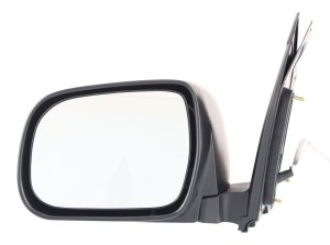 Power Mirror for Toyota Sienna 2004-2010, Left (Driver), Manual Folding, Heated, Textured, without Auto Dimming, Replacement