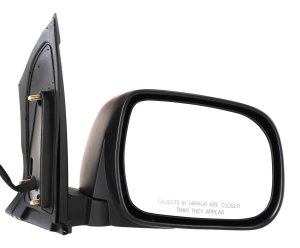 Power Heated Manual Folding Right (Passenger) Mirror for Toyota Sienna 2004-2010, Textured, without Auto Dimming, Replacement