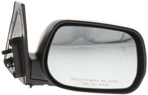 Manual Adjust Right (Passenger) Mirror for Toyota RAV4 2001-2005, Manual Folding, Non-Heated, Paintable, Replacement