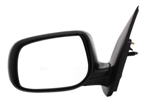 Power Mirror for Toyota Yaris Sedan 2007-2012, Left (Driver) Side, Manual Folding, Non-Heated, Paintable, Replacement