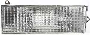 Signal Light for Jeep Cherokee 1984-1996, Right (Passenger), Lens and Housing, Below Headlight, Replacement