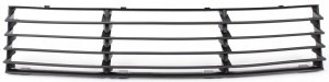Front Bumper Grille for Volkswagen Passat 2001-2005, Center, Black, New Body Style, Replacement