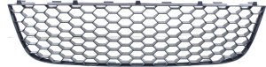 Front Bumper Grille, Center, Primed (Ready to Paint) for Volkswagen Golf 2006, GTI/Rabbit 2006-2009, Replacement