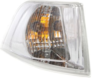 Right (Passenger) Corner Light Assembly for Volvo S40 2001-2004, Chrome Interior, Replacement