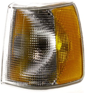 Park Light Assembly for Volvo 740 1990-1992 / Volvo 940 1991-1995, Left (Driver) Signal Light, Replacement