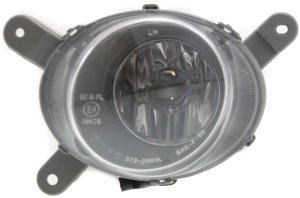 Front Fog Light Assembly for Volvo S60 2005-2009, Left (Driver) Side, Excludes R Models, Replacement