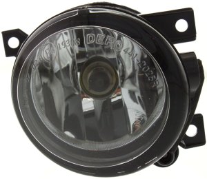 Front Fog Light Assembly for Volkswagen RABBIT 2006-2009 / EOS 2007-2011, Right (Passenger) Side, Replacement