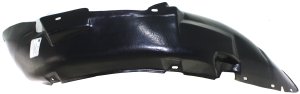 Front Fender Liner for Volkswagen Passat 1998-2001, Right (Passenger), Old Body Style, Plastic, Vacuum Form, Replacement