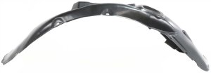 Front Fender Liner, Right (Passenger) Side, for Volkswagen Passat 2001-2005, Plastic, Vacuum Form, New Body Style, Excludes W8 Model, Replacement