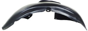 Front Splash Shield for Volkswagen Golf 2010-2014/Jetta 2005-2014, Right (Passenger), Plastic, Vacuum Form, Rear Section, Sedan/Wagon, Replacement