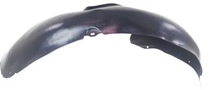 Front Fender Liner for Volkswagen Passat 2006-2010, Right (Passenger) Side, Rear Section, Plastic, Vacuum Formed, Replacement