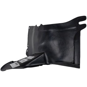 Front Fender Liner for Volkswagen Jetta 2005-2010, Right (Passenger) Side, Plastic, Vacuum Formed, Front Section, Fits Sedan/Wagon Models, Replacement