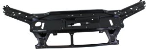 Radiator Support Assembly for Volvo S60 2001-2009, Black Steel, Replacement