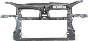 Radiator Support Assembly for 2005-2010 Volkswagen Jetta, Plastic, Black, Suitable for 1.9L/2.0L Engines, Replacement