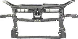 Radiator Support Assembly for Volkswagen Jetta 2005-2010, Black, Plastic - Suitable for 2.5L Engine, Replacement