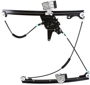 Front Window Regulator for Volkswagen Golf/Jetta 1993-1999, Left (Driver), Power without Motor or Cable Adjusters, Replacement