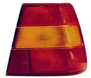 Right (Passenger) Tail Light Lens/Housing for 1991 - 1994 Volvo 940 Sedan, Rear Tail Light Assembly Replacement Housing/Lens/Cover, 4 Door, Includes Lens,  35383397, Replacement