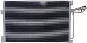 A/C (Air Conditioning) Condenser for 2004 - 2008 Volvo V50,  31418515, Replacement