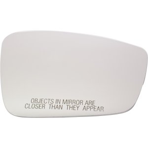 Mirror Glass for Volkswagen Passat 2013-2015, Right (Passenger) Side, Non-Heated, with Backing Plate, Replacement