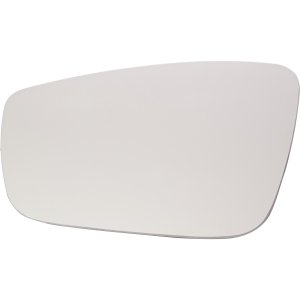Heated Mirror Glass for Volkswagen Passat 2013-2015, Left (Driver) Side, with Backing Plate, Replacement