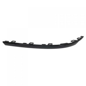 Rear Bumper Molding for Volkswagen Tiguan 2019-2023, Left (Driver), Outer, Gloss Black, with R-Line Package, for SE/SEL Models, Replacement