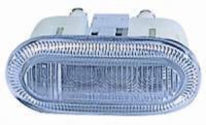 Left (Driver) Side Repeater Light for 1998 - 2000 Volkswagen Beetle, Right (Passenger) Side Replacement, Fender Mounted to VIN Y430000,  1C0949101B, Replacement