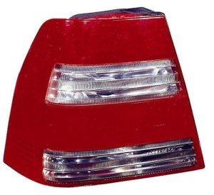 Rear Tail Light Assembly Replacement for 2004 - 2005 Volkswagen Jetta, Right (Passenger) Side Lens Cover, GLI 4 Door Sedan,  1JM945112B