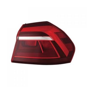 Tail Light Assembly for 2017-2019 Volkswagen Passat, Right (Passenger) Outer, Halogen, Fits Models from 7/4/16, Replacement