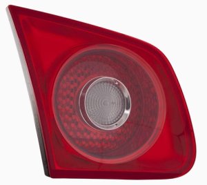 Left (Driver) Back Up Light Assembly for 2005 - 2007 Volkswagen Jetta, 4 Door Sedan,  1K5945093J, Replacement