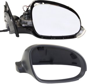 Power Folding, Heated, Paintable Mirror for Volkswagen Passat 2001-2005, Right (Passenger), with Signal Light, without Memory, Replacement