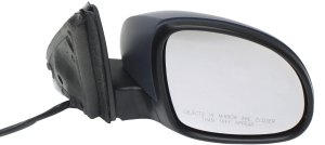Power Folding & Heated Mirror for Volkswagen Tiguan 2009-2017, Right (Passenger), Paintable, with Memory, Puddle and Signal Light, Fits SEL/R-Line Model, Replacement