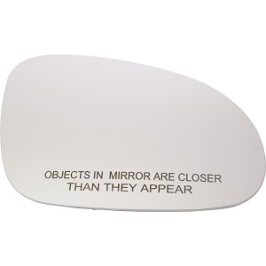 Heated Mirror Glass for Volkswagen Jetta 2005-2014/EOS 2007-2016, Right (Passenger) Side, Includes Backing Plate, Replacement