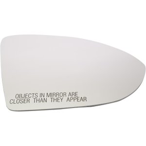 Heated Mirror Glass for Volkswagen Golf/GTI 2015-2021, Right (Passenger) Side, with Backing Plate, without Blind Spot Detection, Replacement